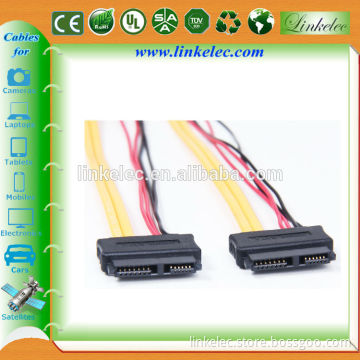 2014 good quality cheap price 8pin to 8pin sata power cable